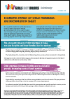 Economic Impact of Child Marriage: An Information Sheet