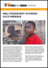 Male Engagement in Ending Child Marriage