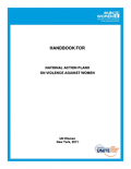 Handbook for National Action Plans on Violence Against Women (2011)