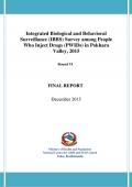 Integrated Biological and Behavioral Surveillance Survey among People Who Inject Drugs in Pokhara Valley, Nepal Round VI – 2015