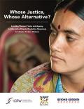 Whose Justice, Whose Alternative?: Locating Women’s Voice and Agency in Alternative Dispute Resolution Responses to Intimate Partner Violence