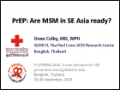  PrEP: Are MSM in SE Asia ready? 