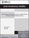 Women's Empowerment and the Use of Antenatal Care Services in Southeast Asian Countries
