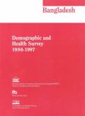 Bangladesh: Demographic and Health Survey 1996-1997