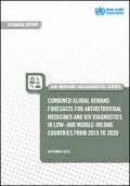Combined Global Demand Forecasts for Antiretroviral Medicines and HIV Diagnostics in Low- and Middle-Income Countries from 2015 to 2020