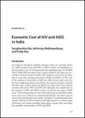 Economic Cost of HIV and AIDS in India
