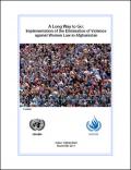 A Long Way to Go: Implementation of the Elimination of Violence against Women Law in Afghanistan