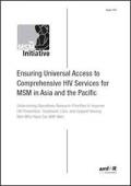 Ensuring Universal Access to Comprehensive HIV Services for MSM in Asia and the Pacific