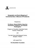 Geographic and Social Mapping of Commercial Sex: A Manual of Procedures