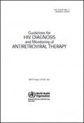 Guidelines for HIV Diagnosis and Monitoring of Antiretroviral Therapy