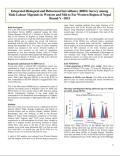 Integrated Biological and Behavioral Surveillance Survey among Male Labour Migrants in Western and Mid to Far Western Region of Nepal Round V – 2015 (Fact Sheet)