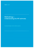 Methodology – Understanding the HIV Estimates