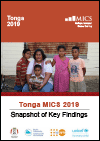 Tonga MICS 2019 Snapshot of Key Findings