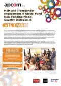 MSM and Transgender Engagement in Global Fund New Funding Model Country Dialogue in Vietnam