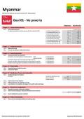 Statistical Yearbook for Asia and the Pacific 2017: Myanmar SDG Datasheet