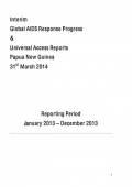 Papua New Guinea Global AIDS Response Progress Report 2014