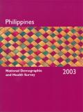 Philippines: National Demographic and Health Survey 2003