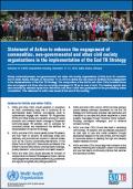 Statement of Action to Enhance the Engagement of Communities, Non-governmental and Other Civil Society Organisations in the Implementation of the End TB Strategy