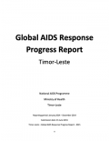 Timor-Leste Global AIDS Response Progress Report 2015