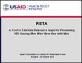 RETA: A Tool to Estimate Resource Gaps for Preventing HIV Among Men who have Sex with Men
