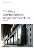 UNAIDS 2016 Guidance: The Privacy, Confidentiality and Security Assessment Tool - User Manual