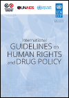 International Guidelines on Human Rights and Drug Policy