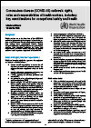 Coronavirus Disease (COVID-19) Outbreak: Rights, Roles and Responsibilities of Health Workers, Including Key Considerations for Occupational Safety and Health