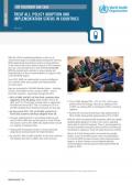 WHO Fact Sheet: Treat All - Policy Adoption and Implementation Status in Countries (July 2017)