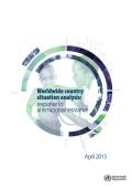 Worldwide Country Situation Analysis: Response to Antimicrobial Resistance